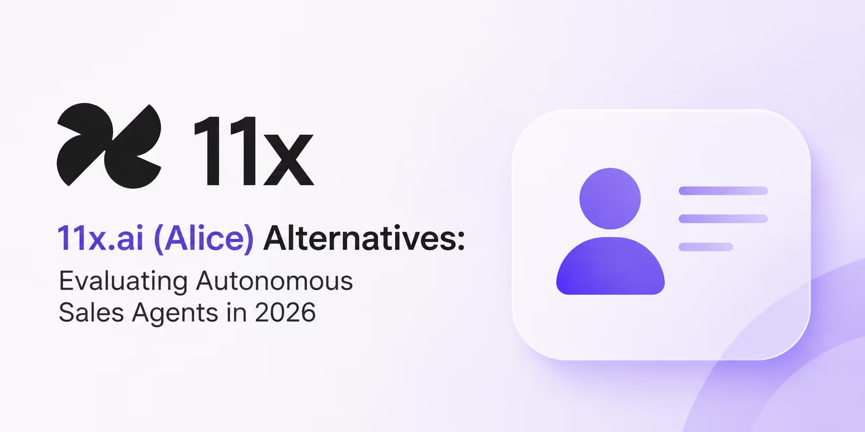 11x.ai Alice alternatives and multi-channel AI salesman evaluation cover art