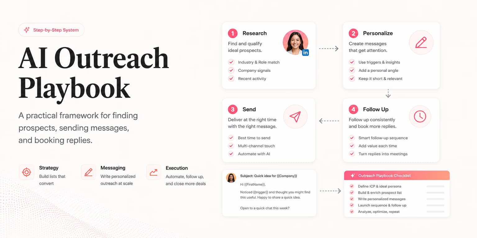 AI outreach playbook workflow