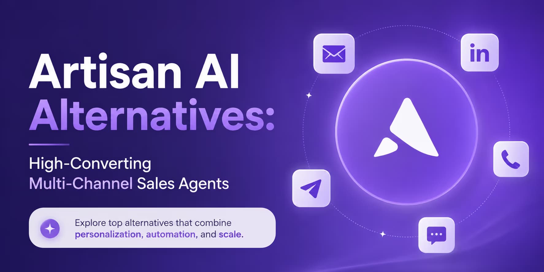 Artisan AI alternatives and autonomous multi-channel SDR comparison cover art