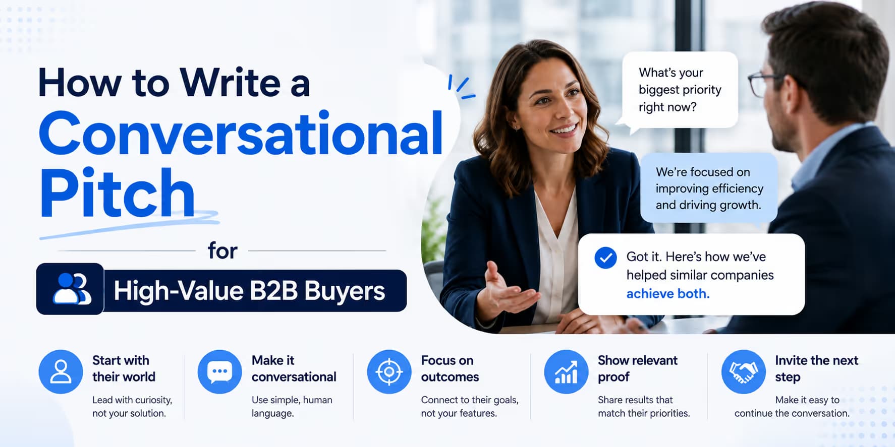 Conversational Pitch banner